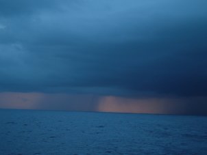 Nice bit of rain under that there cloud