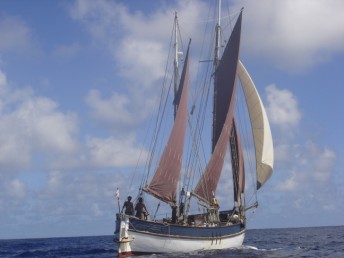 Upwind sailing on Lista.