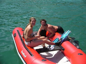 Snorkelling at Isles Cies