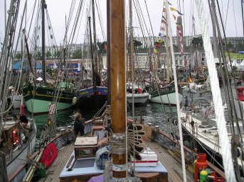 Moored around lots of boats