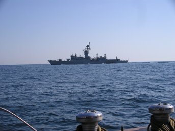 Destroyer near Cadiz