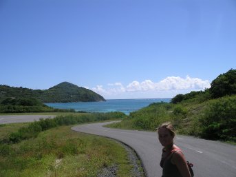 The end of Canouan airstrip
