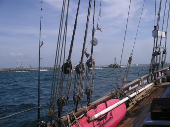 First views of Colon harbour