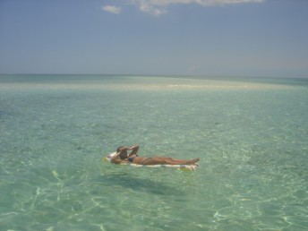 Merryn snorkelling