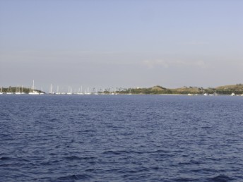 Approach to Musket Cove Marina