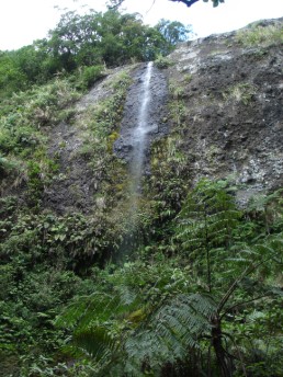 Waterfall high in the hills