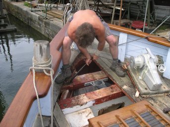 Removing some stubborn deck fixings