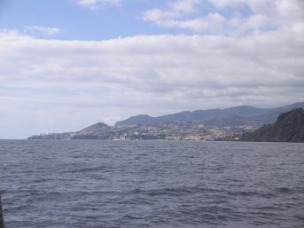 Approaching Funchal