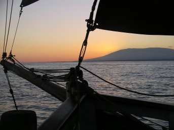 Last view of The Galapagos