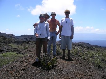 View from the volcano