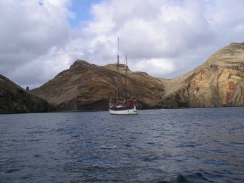 Cove at the North end of Madeira