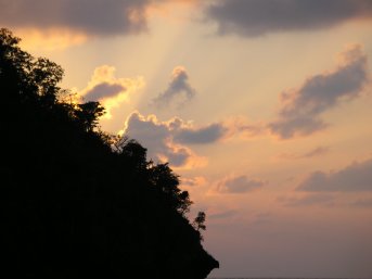 Picture Marigot Sunset