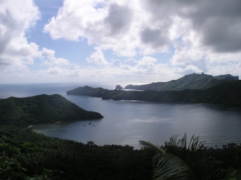 View over Baie D'Anaho