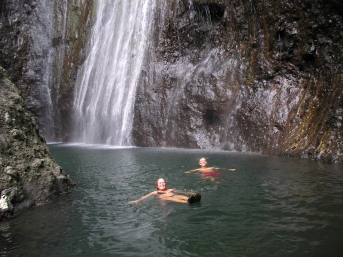 A lovely cool swim