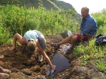 At last, water!