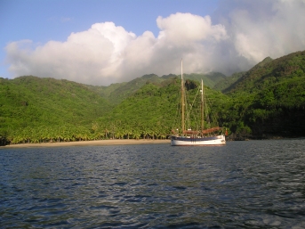 Nice secluded beach