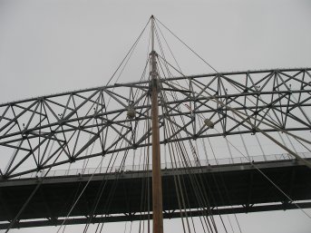 Picture Panama Canal bridge