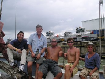 Crew and shiny locomotives (Stuart looking camp)