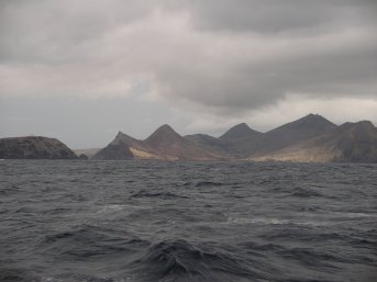 First views of Porto Santo