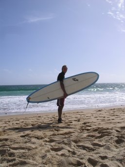 Surfing in Sagres