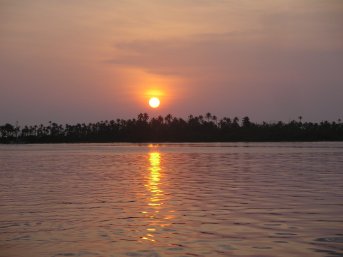 Sunrise leaving the Sanblas