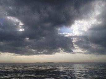 Sines thunderclouds