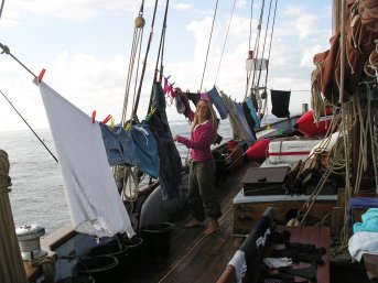 Re-drying the washing