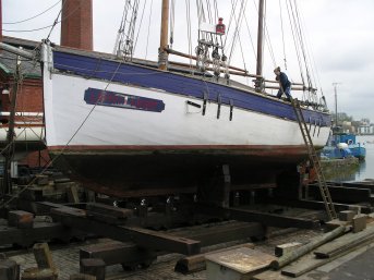 Lista light on the slipway in Bristol