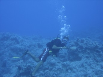 Rob underwater