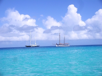 Anchorage in Rangiroa