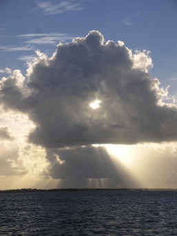 Picture Tuamotu Sunset