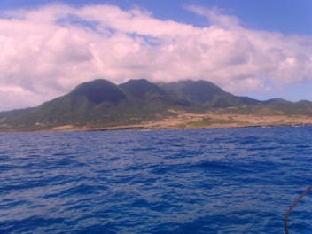 View to Nevis