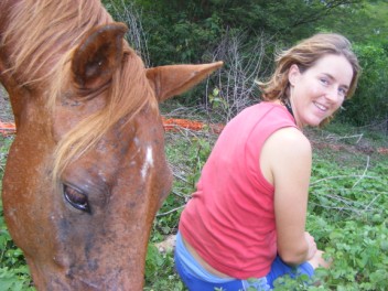 
Time to relax with the local equines