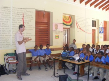 Teaching on Petite Martinique