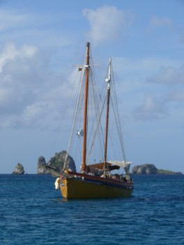 The Sisters, lying to the South of Diamond Rock