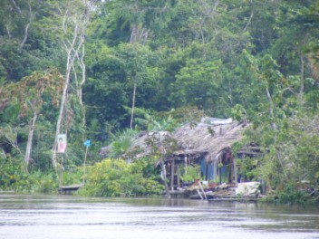 Wareo village with Chavez poster!