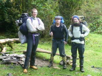 Dave with May and Charlie