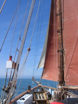 Sailing the open sea